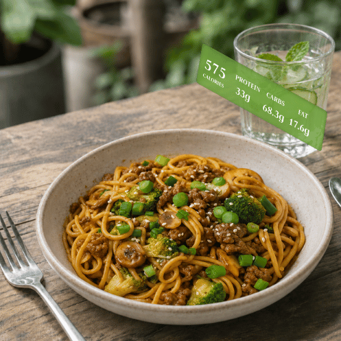Beef and Broccoli Noodles