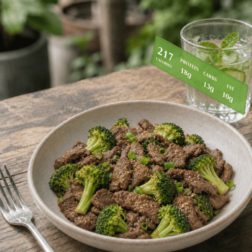 Beef and Broccoli Stir Fry