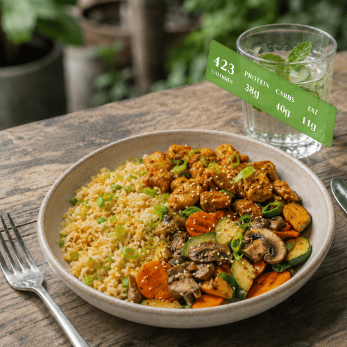 Hibachi Style Chicken Bowls