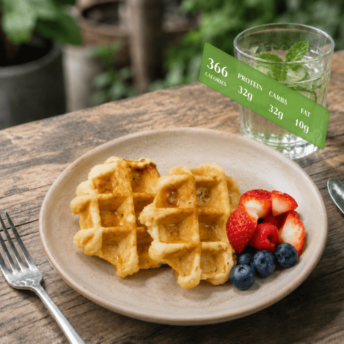 High Protein Waffles