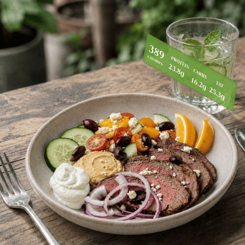 Mediterranean Steak Bowl