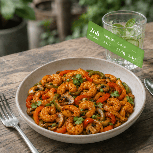 Shrimp Fajitas