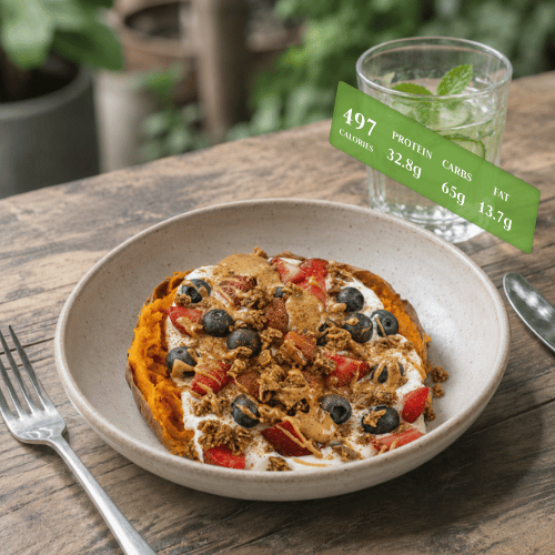 Sweet potato breakfast bowl